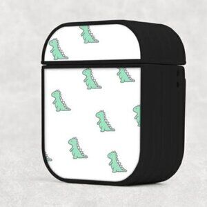 Green Dinosaur Airpod Case